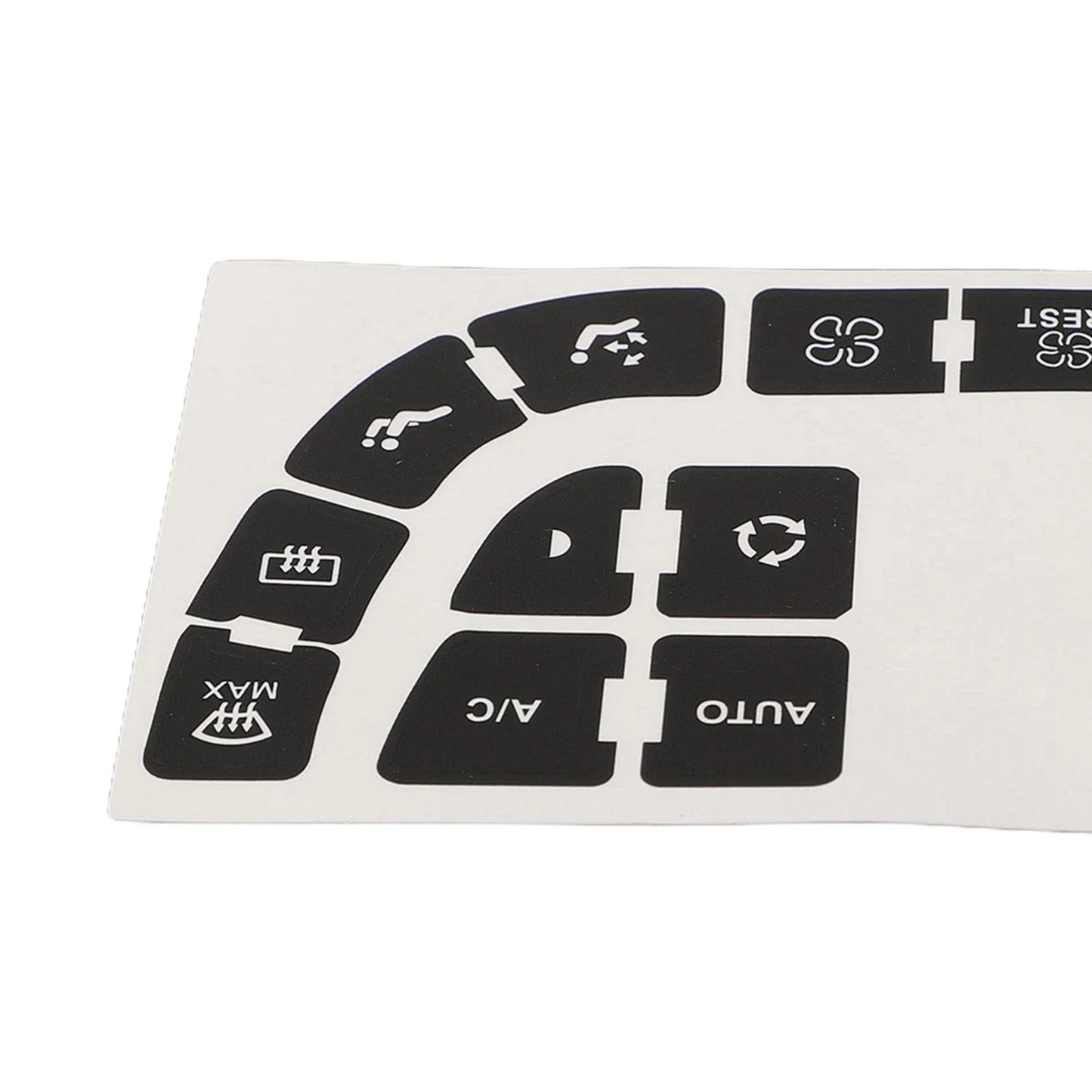 Stickers Set for Citroen C4 Grand Picasso Climate Buttons