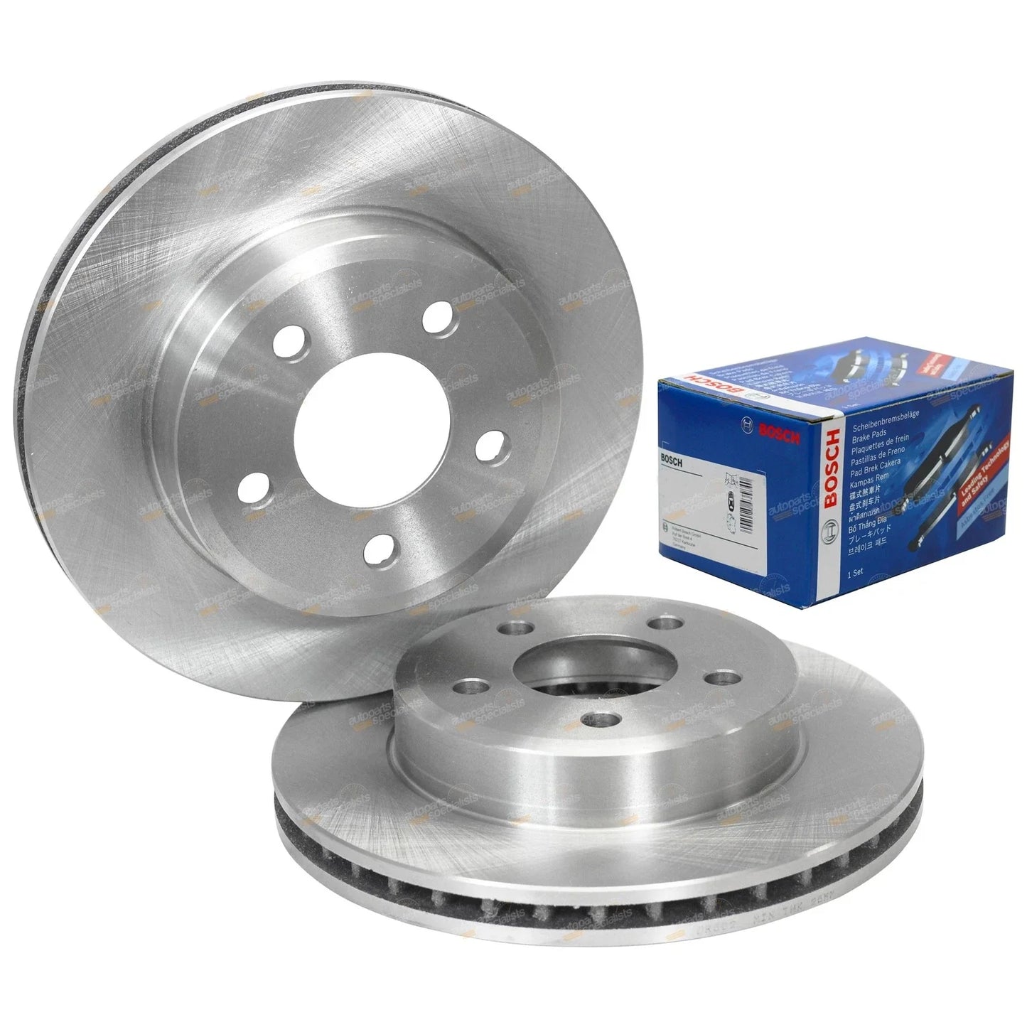 Front Brake Rotors & Pads for Falcon Fairmont LTD Fairlane AU (2000 - 2003)