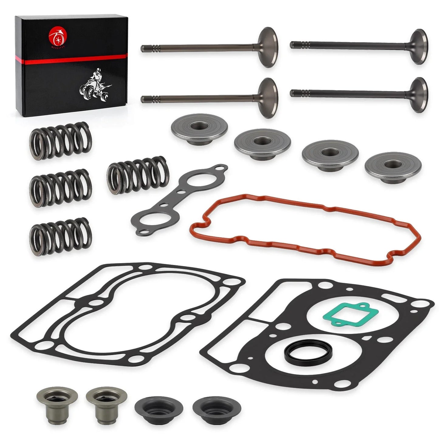 Top End Gasket & Intake/Exhaust Valve Seal Kit for Polaris RZR 800 (2007–2014)
