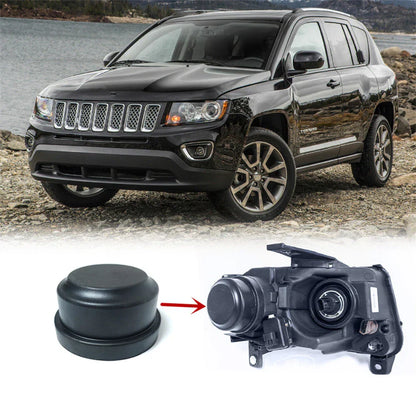 1pc Headlight Lamp Cap for Jeep Grand Cherokee, Compass (2011-2017)