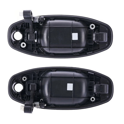 2 x Front Right & Left Outer Door Handle Black for Hyundai Santa Fe SM (2000–2005)
