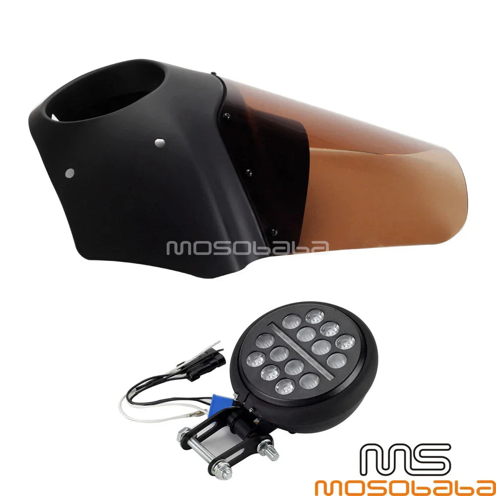 15" Windshield & Headlight Fairing for Harley Low Rider S (2020-2023)