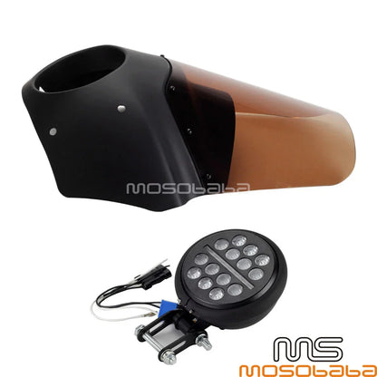 15" Windshield & Headlight Fairing for Harley Low Rider S (2020-2023)