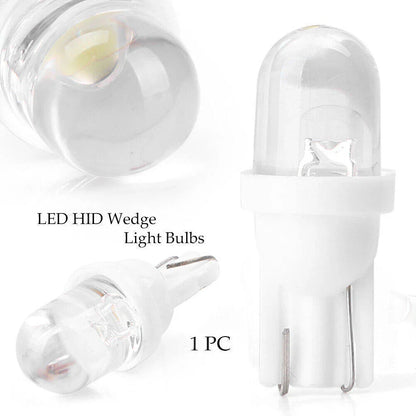 T10 W5W 168 194 LED Light Bulbs for Dome License Plate - White