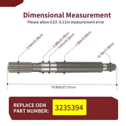 Front Output Shaft for Polaris RZR 570 (2012–2022)