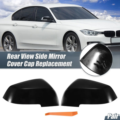 Rearview Mirror Cover Cap Gloss Black for BMW 328i 125i 330i 320i 220i
