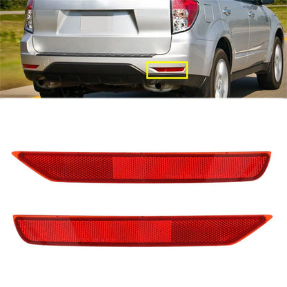 LED Rear Bumper Reflector Stop Brake Light Red for Subaru Forester (09-18)