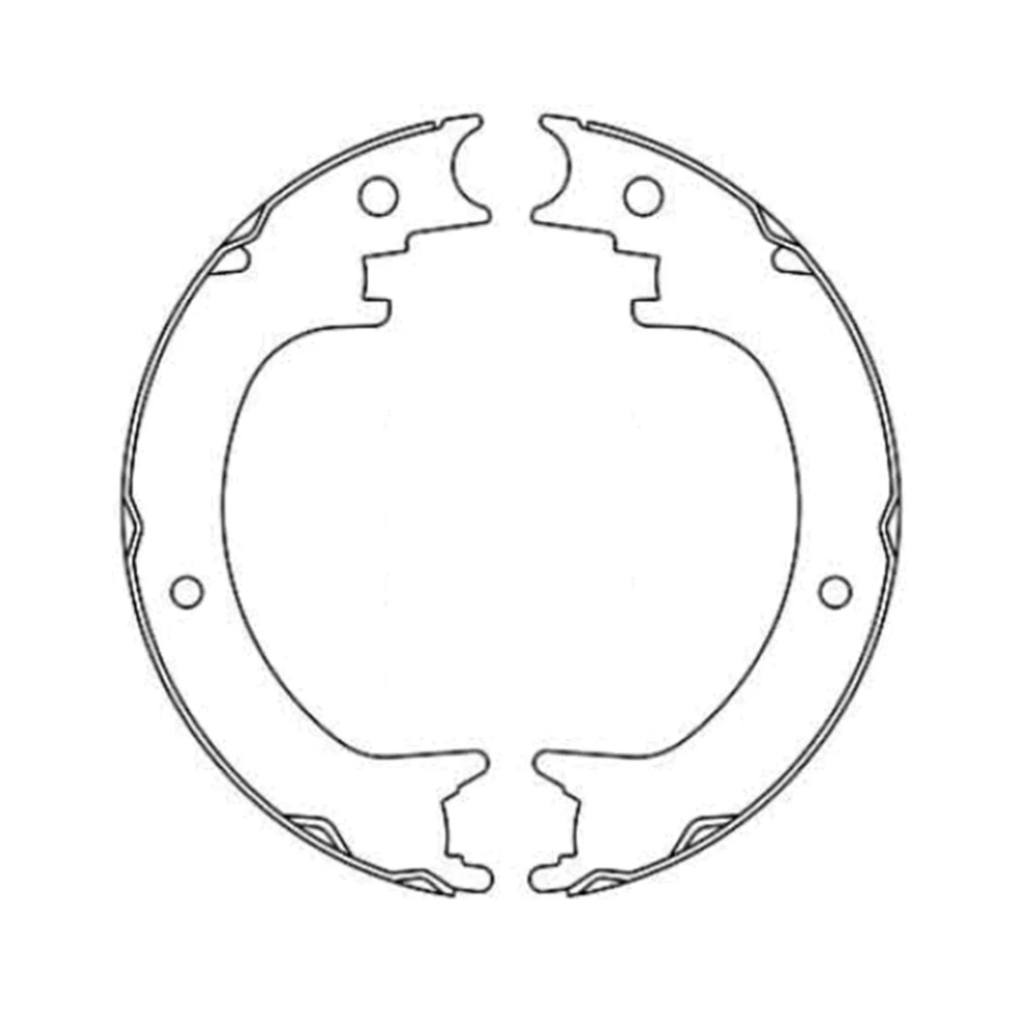Hand Park Brake Shoe for Toyota Kluger GSU50R GSU55R V6 3.5L (2014-2020)