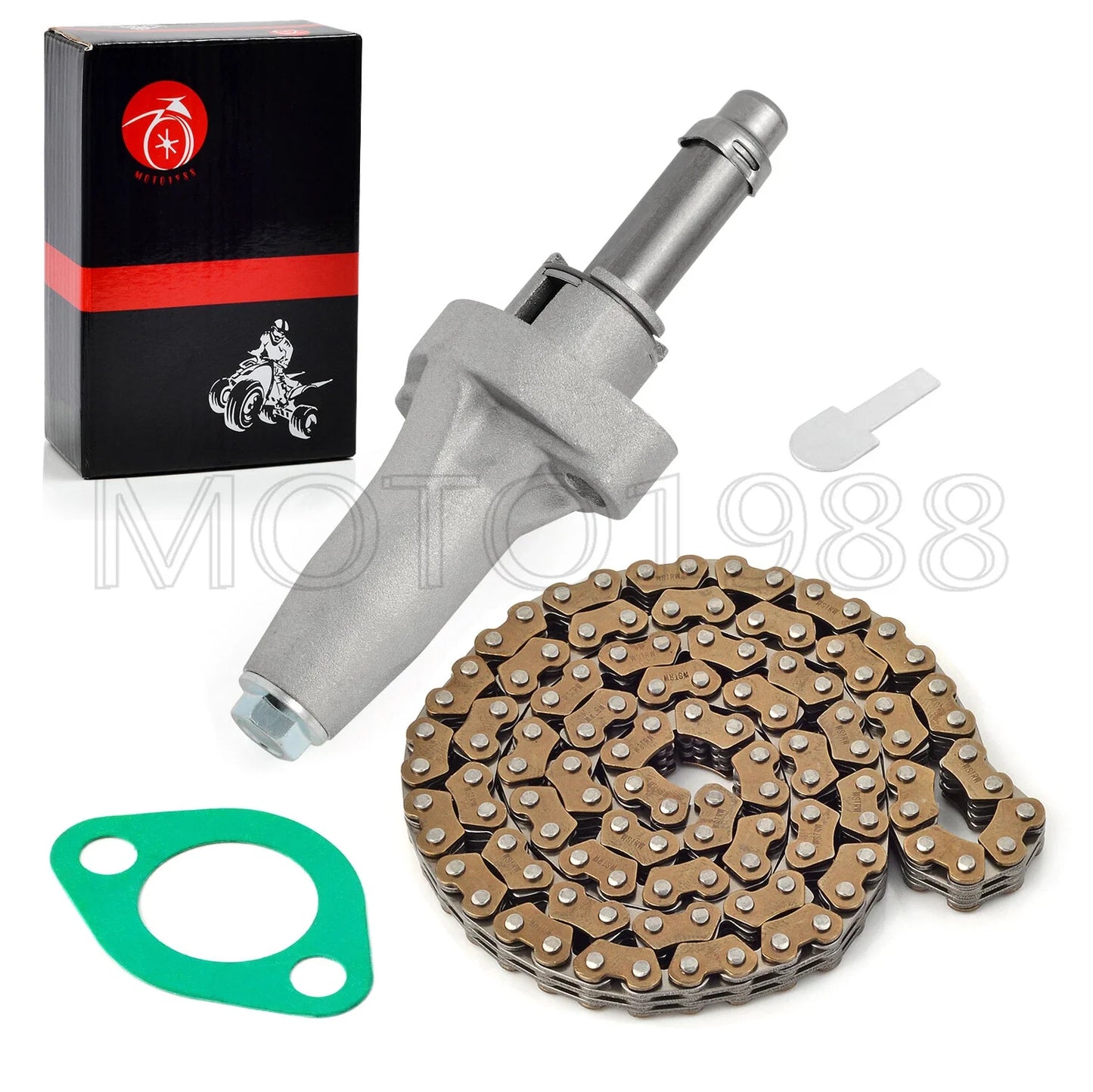 Cam Timing Chain 114L & Tensioner Lifter for HONDA TRX350D (1986–1989)