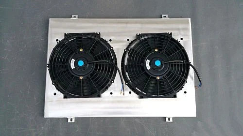 Aluminum Shroud & Fans for Holden WB Statesman Ute Sedan 253 308 V8 (1980-1984)