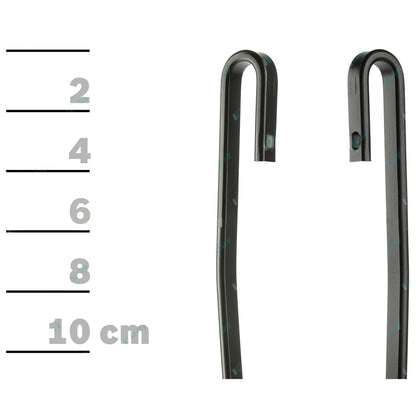 Front Pair Bosch Eco Wiper Blades Set for Nissan Pulsar N13 N14 1987~1995