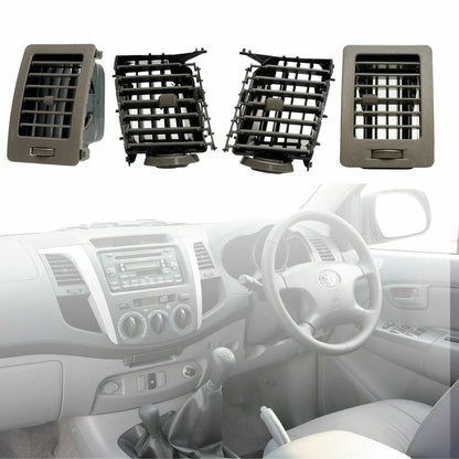 4 x Air Vent Grille Set for Toyota Hilux MK6 MK7 (2005-2014)