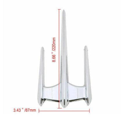 Motorcycle Front Fender Accent Decoration for YMH XVS650/1100 V-Star XV1600