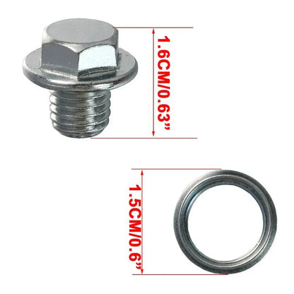 Transmission Drain Plug & Gasket for Toyota Corolla Tacoma RAV4 Lexus (2003-2023)