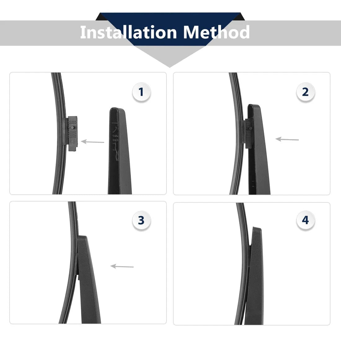 Rear Wiper Arm Set 350mm/14in for BMW 3 Series E91 (2006-2012)