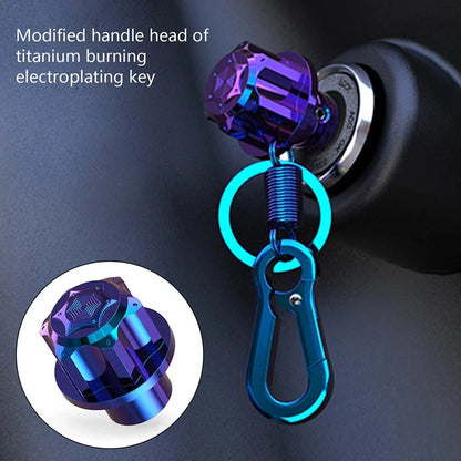CNC Key Head Cover for DIY Motorcycle Keys