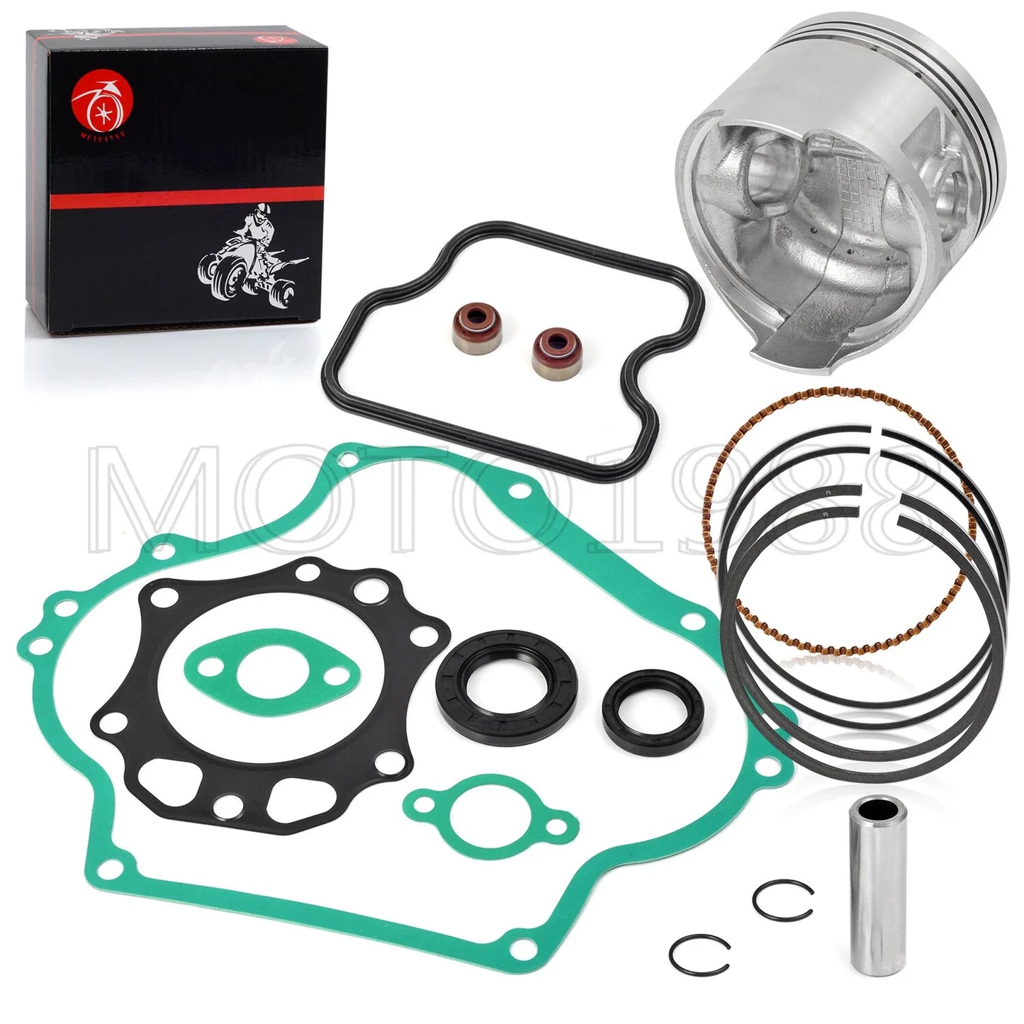 Piston & Ring & Gasket Rebuild Kit STD For Club Car DS Precedent (2000–2010)