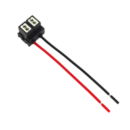 H7 Headlight Bulb Sockets with Wiring Harness for Car