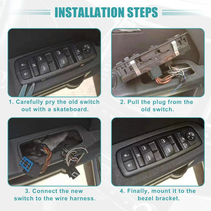 Power Window Switch for Dodge Ram 1500, Jeep Cherokee (2002-2008)