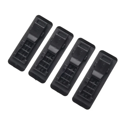 4Pcs Black Roof Molding Covers for Kia Soul (2014-2019)