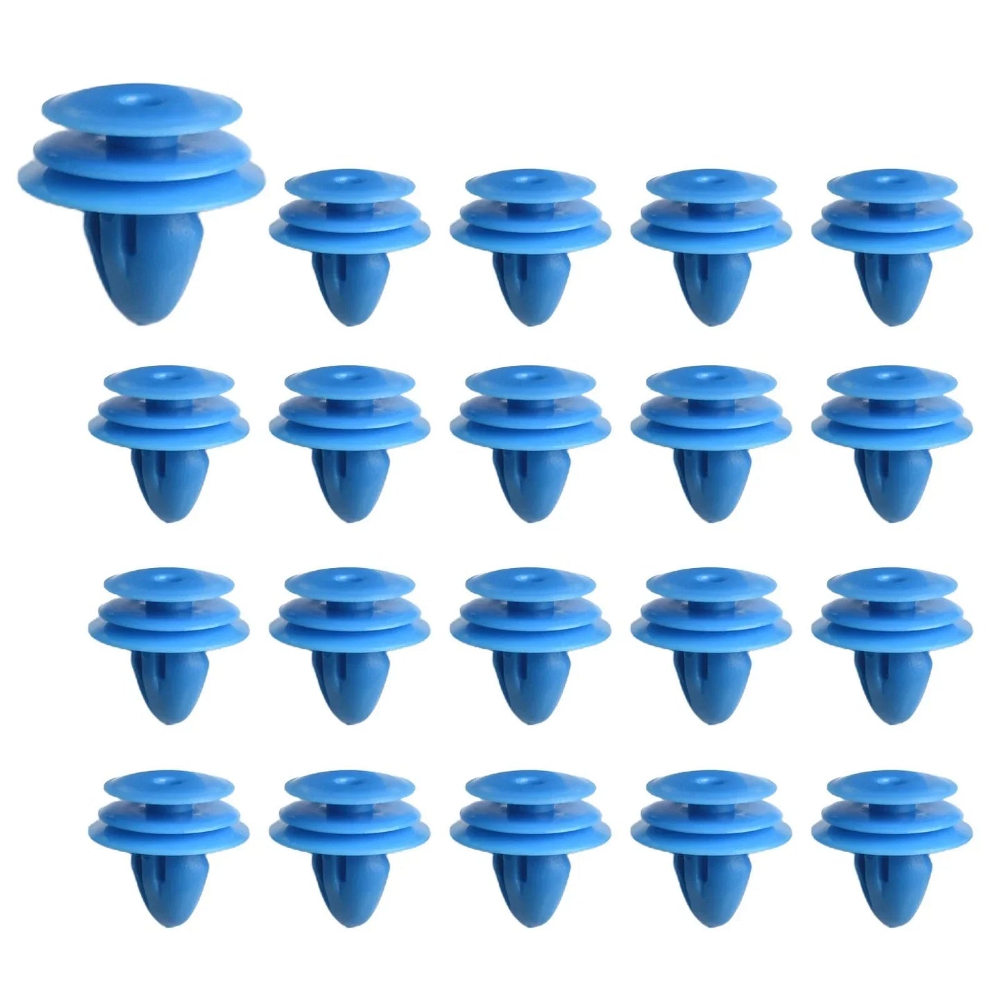 Plastic Fasteners / Set of 20 / Door Trim for Hyundai and Kia