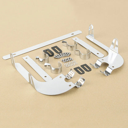 39mm Windshield Bracket for Harley Dyna Super Wide Glide Low Rider Sportster