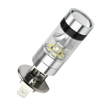 2x H1 6000K 100W LED ICEBERG White 20-SMD Projector Fog DRL Light Bulb