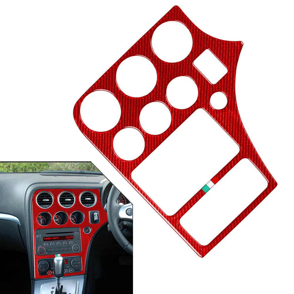 Center Console CD AC Panel Cover Trim for Alfa Romeo 159 (2006-2011)