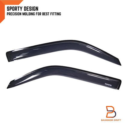 Weather Shield Window Visor Rain Guard for Toyota Hiace Commuter (2020-2025)