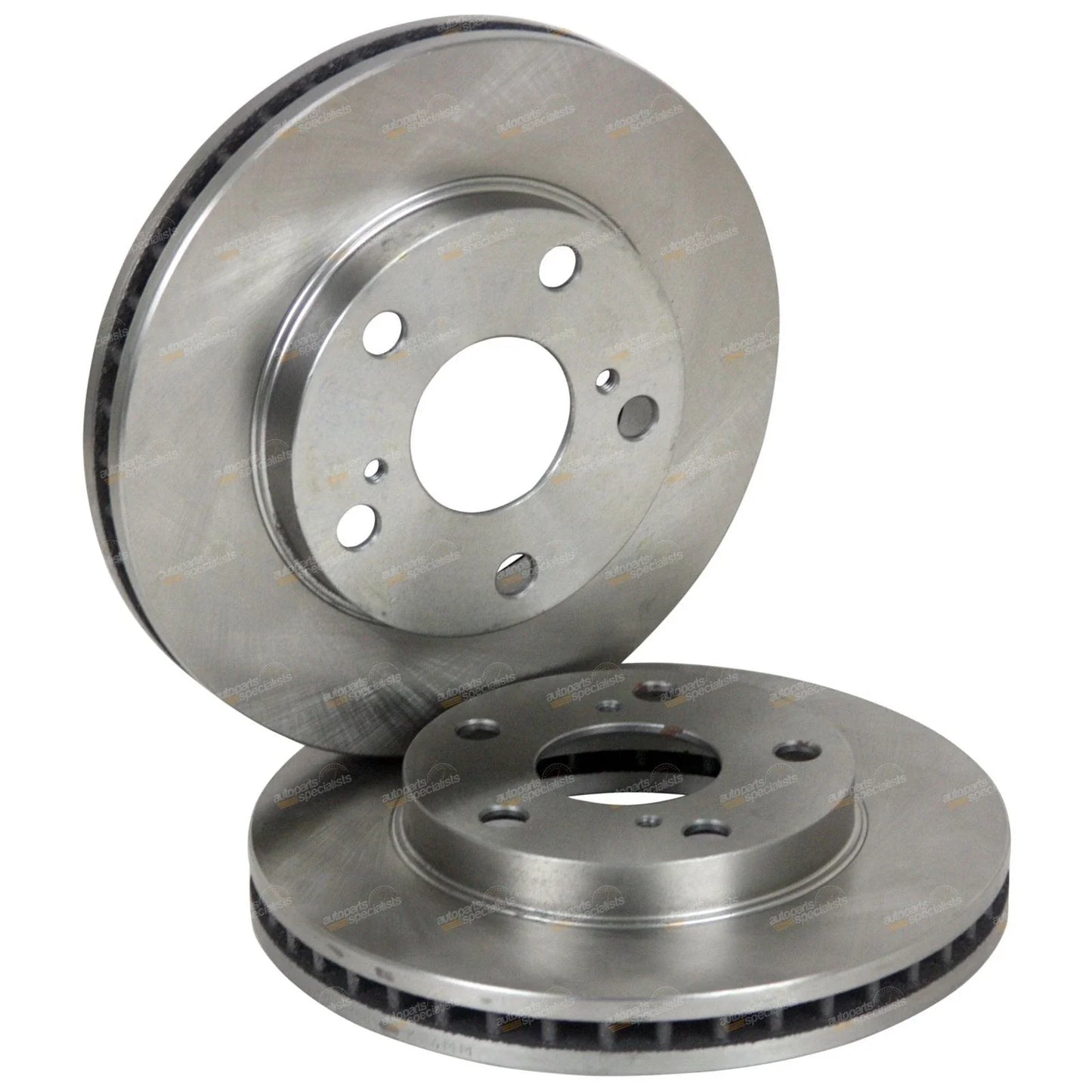 2 x Front Disc Brake Rotors for Toyota Camry VZV21 2.5L V6 (1988–1993)