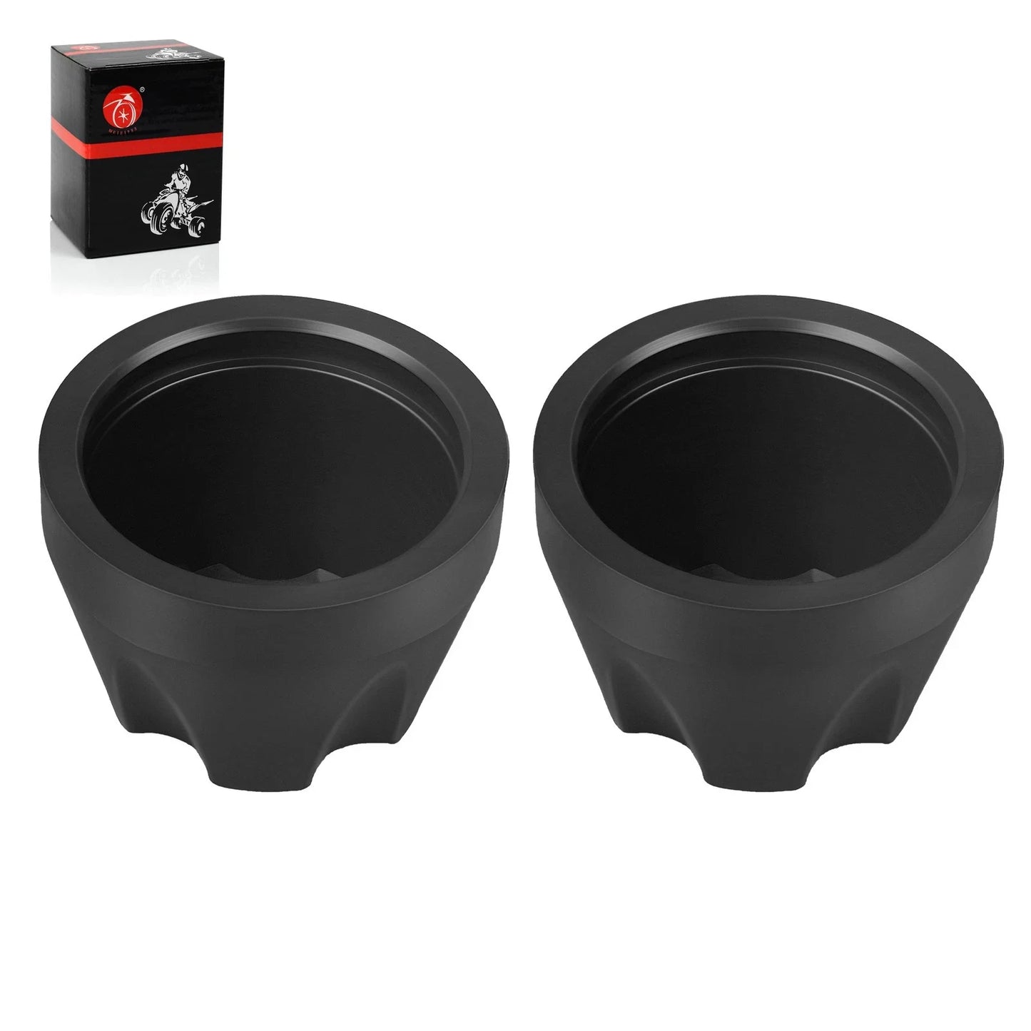 Wheel Hub Cap Set of 2 for Yamaha Bear Tracker 250 YFM250 (1999–2004)