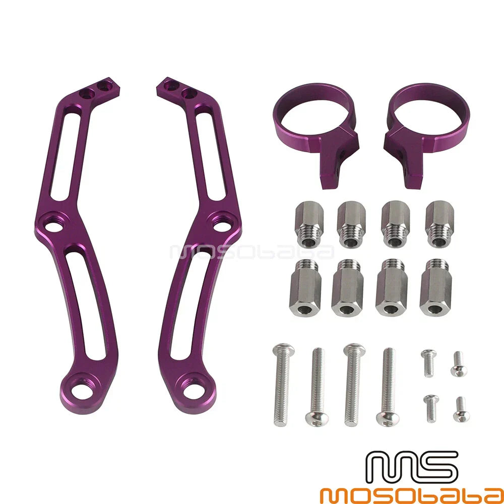 Rear Shock Mount Clamp Kit for Harley Touring FLHR FLHRXS FLHRC (2014-2023)