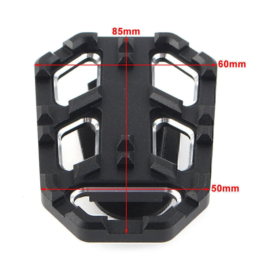 Silver Wide Fat Brake Footpeg Pedal for BMW R1200GS LC (2013-2017)