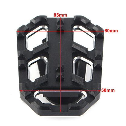 Silver Wide Fat Brake Footpeg Pedal for BMW R1200GS LC (2013-2017)