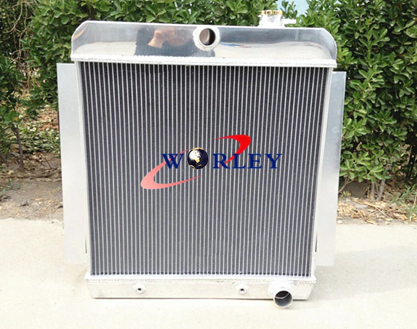 3 Row Aluminum Radiator for Chevy Pickup Truck (1955-1959)