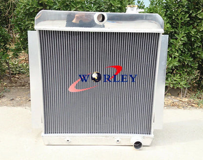 3 Row Aluminum Radiator for Chevy Pickup Truck (1955-1959)