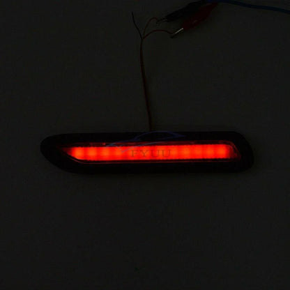 Red LED Rear Bumper Reflectors for Car Taillight Brake Fog Light