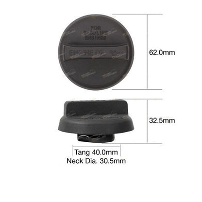 Engine Oil Filler Cap for Toyota Kluger MCU28R (2003–2007)