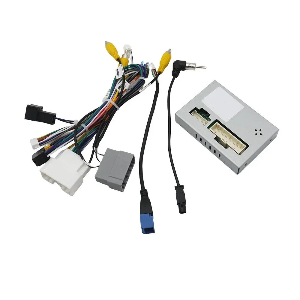 1x Dodge Chrysler 16-Pin Car Stereo Wire Harness Adapter with Canbus Box