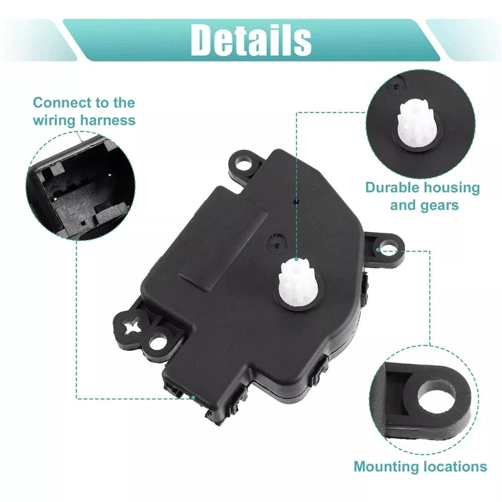HVAC AC Heater Blend Door Actuator for Chrysler Dodge (2001-2010)