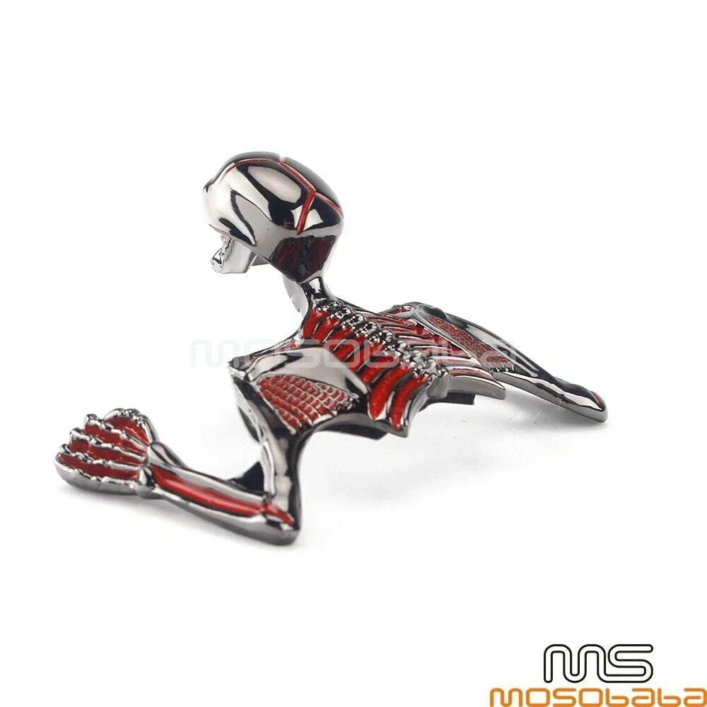 Skull Skeleton Headlight Visor for Harley Chopper