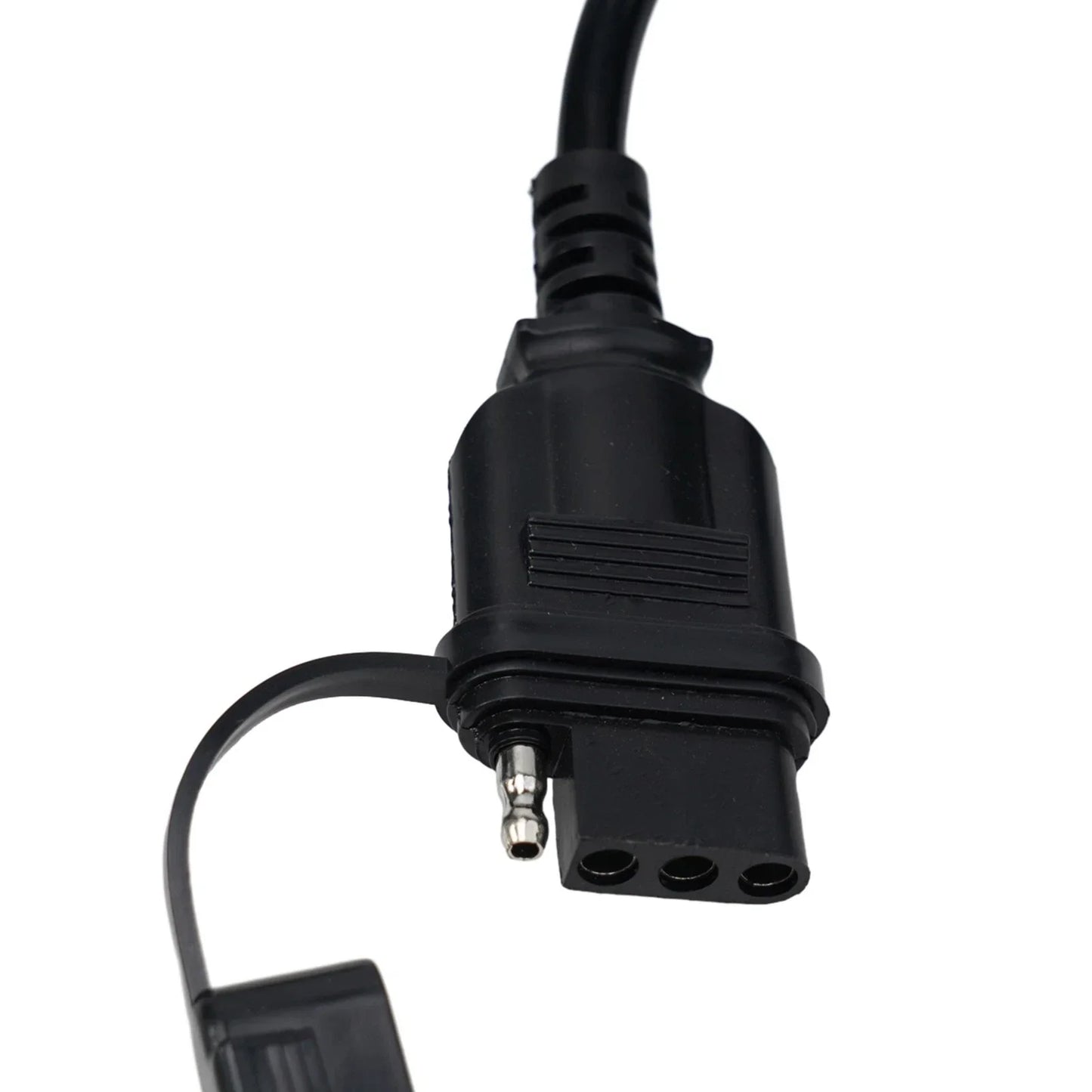 Trailer Light Converter European Round 7-Pin to 4-Way Flat Connector
