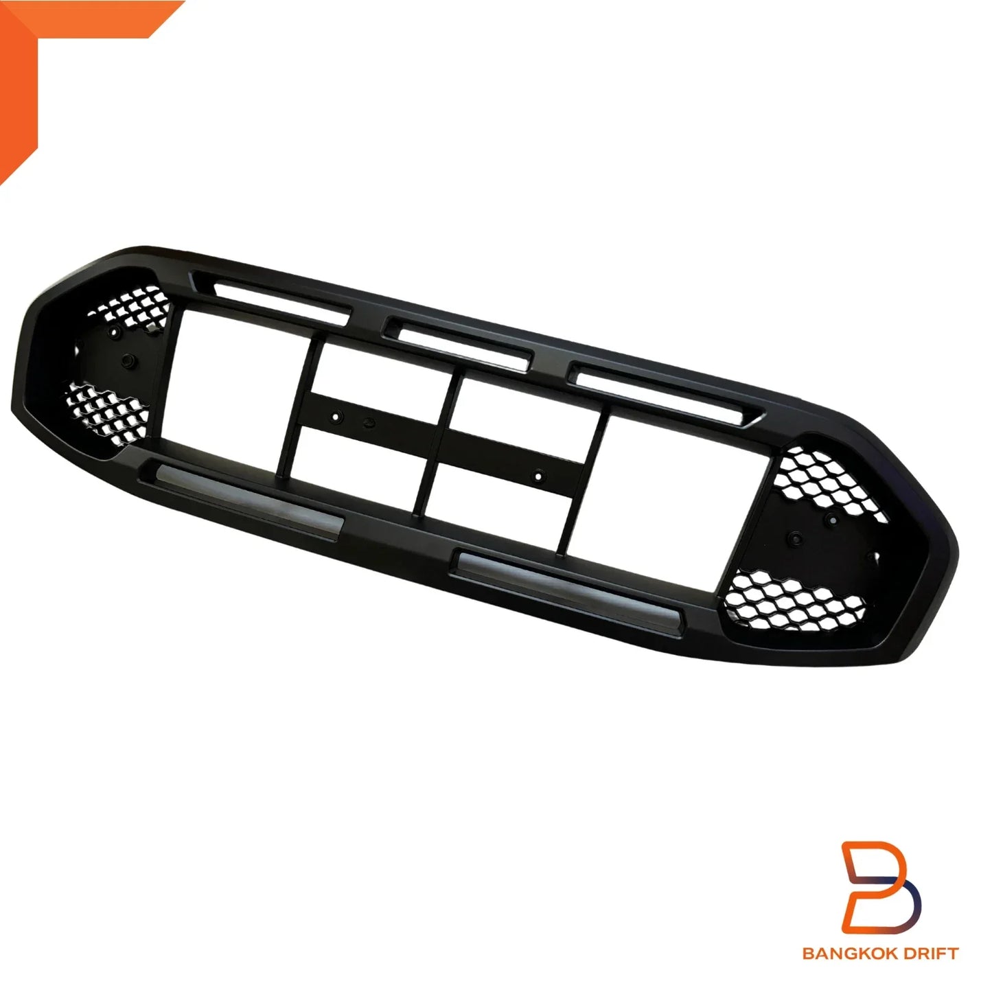 Matte Black Front Grille for Ford Everest SUV Raptor Style (2018-2022)