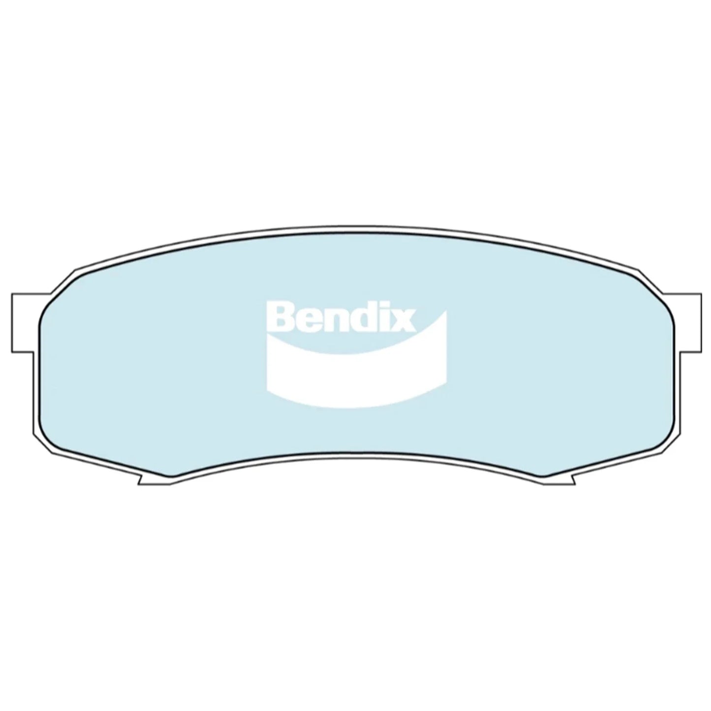 Rear Disc Brake Pad Set for Toyota Fortuner (2015–2019)