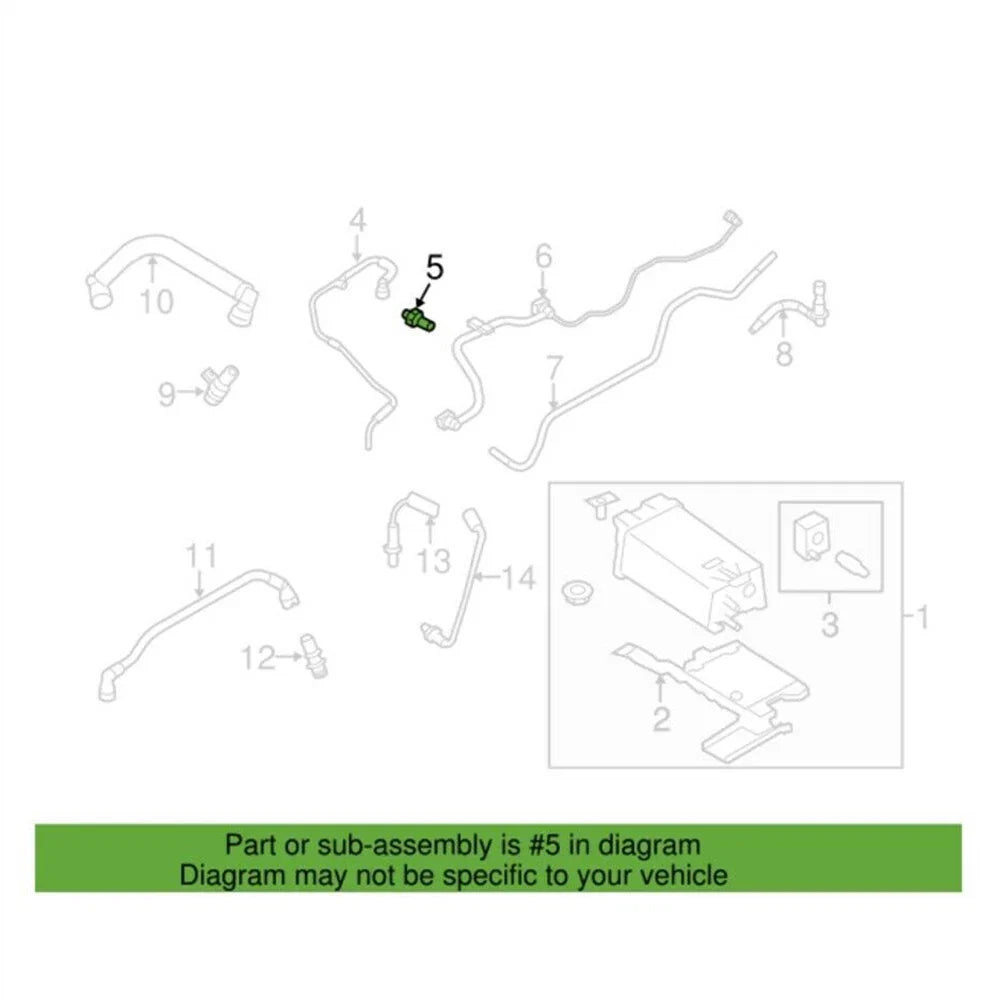 Fuel Injection Pressure Sensor for Ford (2011-2014)