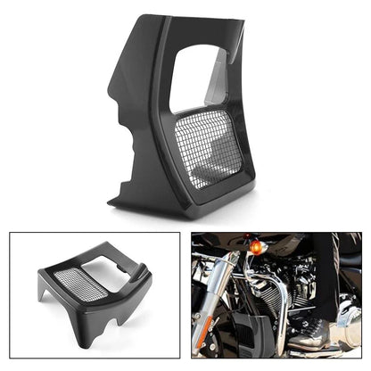Black Chin Spoiler for Harley-Davidson Road King and Street Glide (2017–2024)