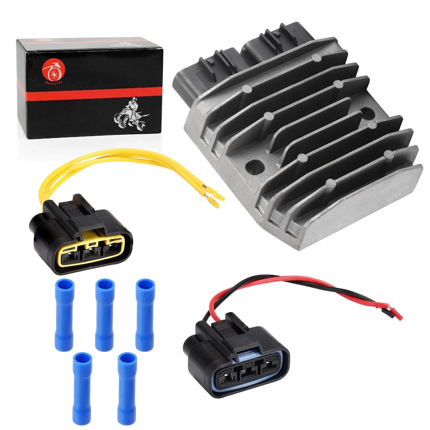 Voltage Regulator W Plug for Yamaha V-Star 950/XVS950 Bolt/Stryker (2009–2014)