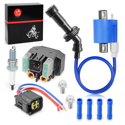 Ignition Coil Starter Solenoid Plug for Yamaha Rhino 660 (2004–2007)