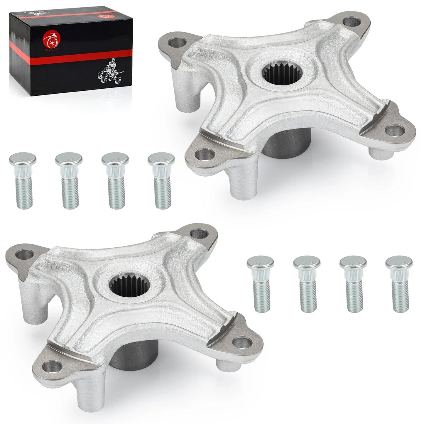 2 x Left & Right Hub w/ Bolts for Hawkeye 300/Sportsman 400