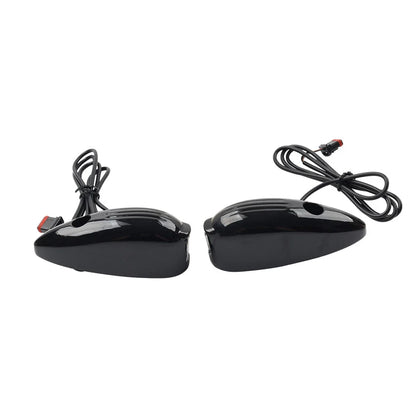 Front Turn Signal Light Black for Harley Road Glide FLTRX FLTRU FLTRK (2015-2024)